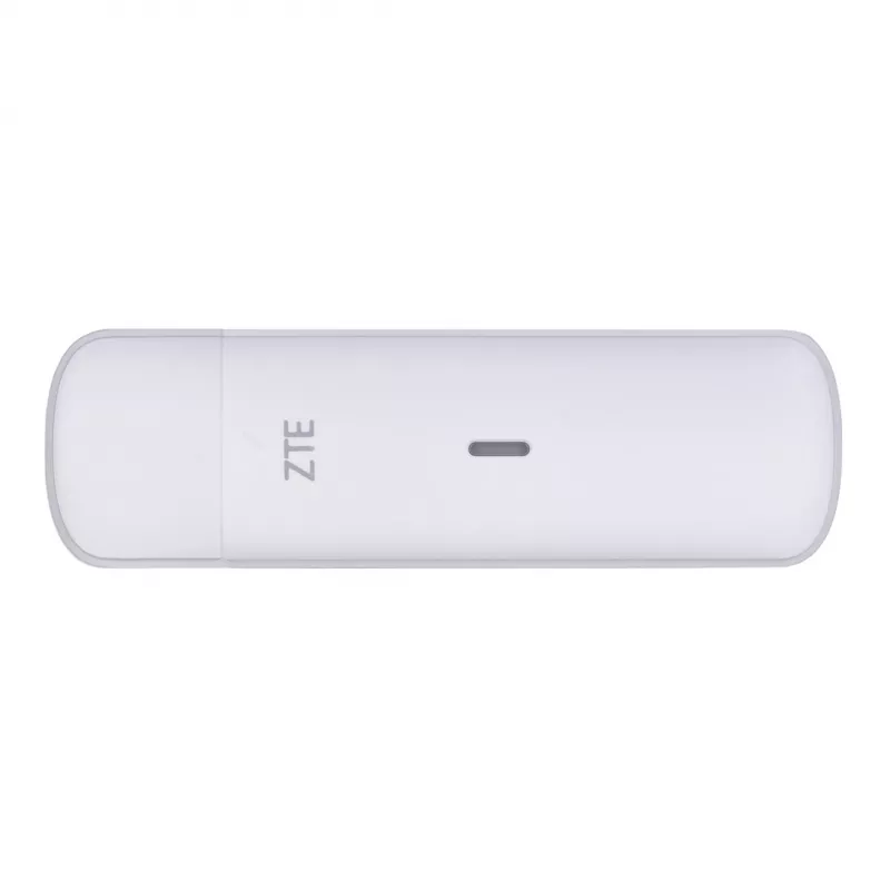 USB korinis modemas ZTE MF833N, 4G LTE iki 150 Mbps, HSUPA/2G, microSD lizdas, baltas