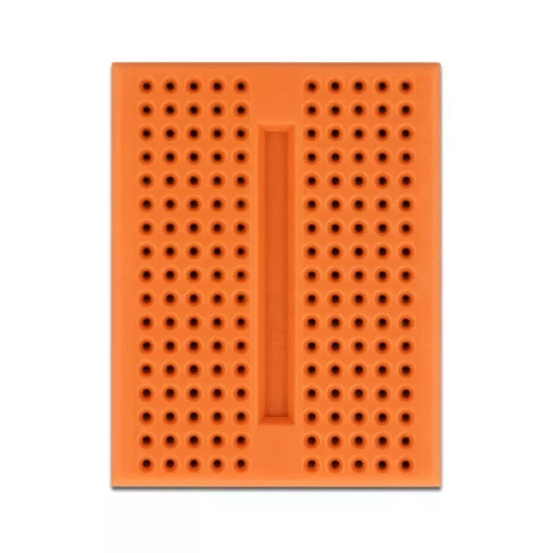 Breadboard DELOCK 18319, plastikinė maketavimo plokštė, oranžinė, 36×46×10 mm
