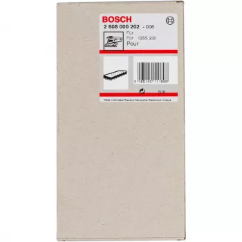 Bosch 2 608 000 202 šlifavimo plokštelė su Velcro tvirtinimu, 1 vnt.