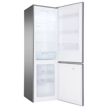 Šaldytuvas-šaldiklis AMICA FK 2995.2FTX(E) 299L nerūdijančio plieno, apačioje šaldiklis, No Frost, 181 cm