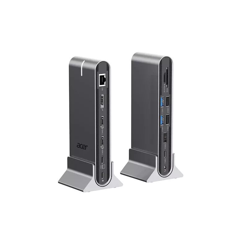 Acer Type-C Universal Docking Station 15-in-1 (USB-C, 15 prievadų), dokavimo stotis + USB šakotuvas