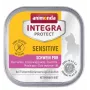 Šlapias kačių ėdalas ANIMONDA Integra Protect 100 g – kiauliena, be grūdų, suaugusioms katėms, palaiko virškinimą