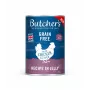 Šlapias šunų ėdalas Butcher's Original Recipe in Jelly 400 g – Vištiena, Suaugę šunys