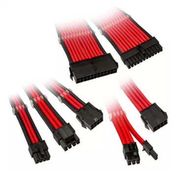 Cable Extension Kit Kolink Core Adept Red 0.35m 6 vnt.