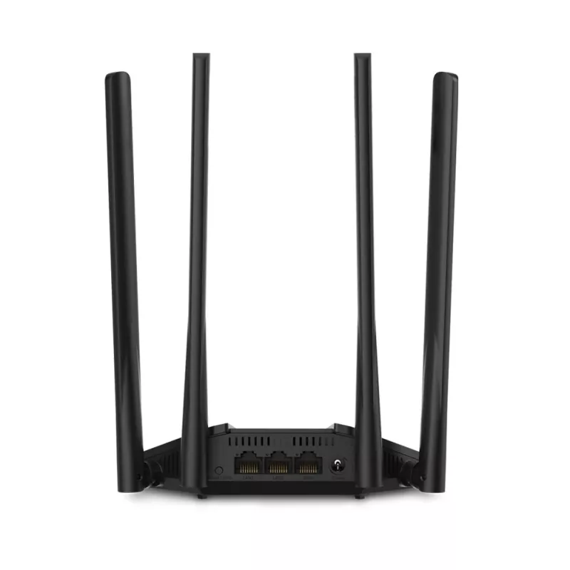 Mercusys MR30G belaidis maršrutizatorius Gigabit Ethernet dviejų juostų (2,4 GHz / 5 GHz) Juodas