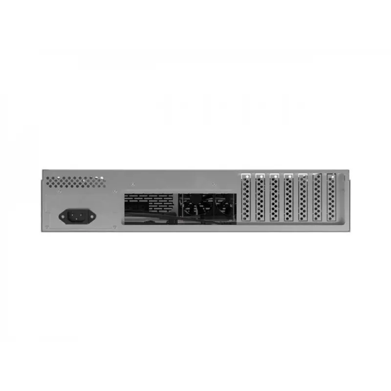 Rack Chassis Lanberg SC01-5202-12B 2U Juodas 3 Ventiliatoriai HDD+SSD