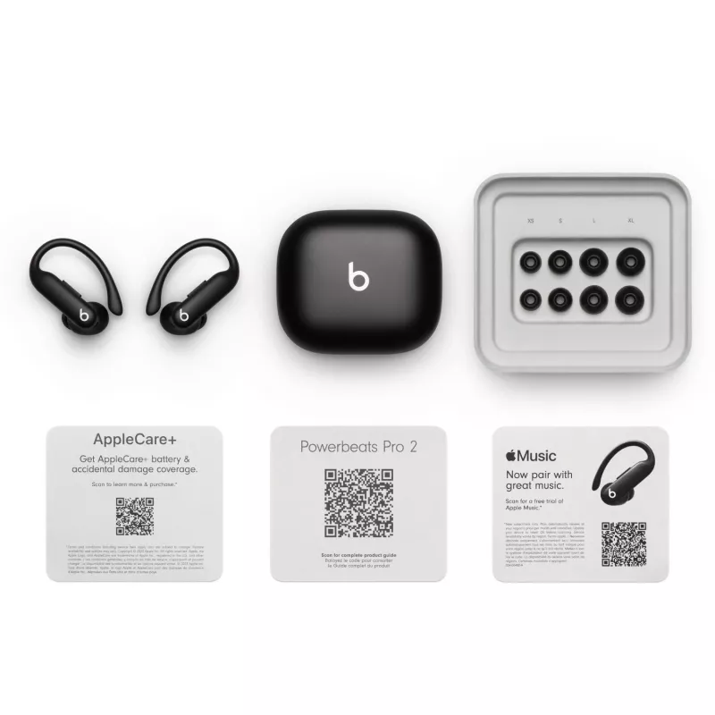 Beats Powerbeats Pro 2 ausinės, Diamantblack, Į ausį, Belaidės, MX723ZM/A