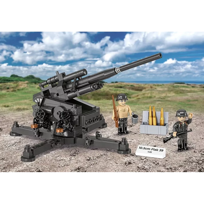 Konstruktorius Cobi Blocks 10,5 cm Flak 39 — 339 dalių