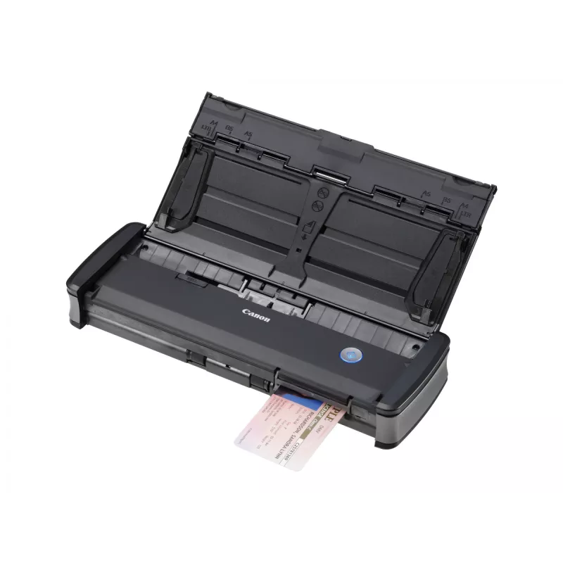 Canon imageFORMULA P-215II nešiojamasis dvipusis dokumentų skaitytuvas, 216 x 1000 mm, 600 x 600 DPI, 24 bit, lakštinis skaitytuvas, juoda, pilka, CMOS CIS