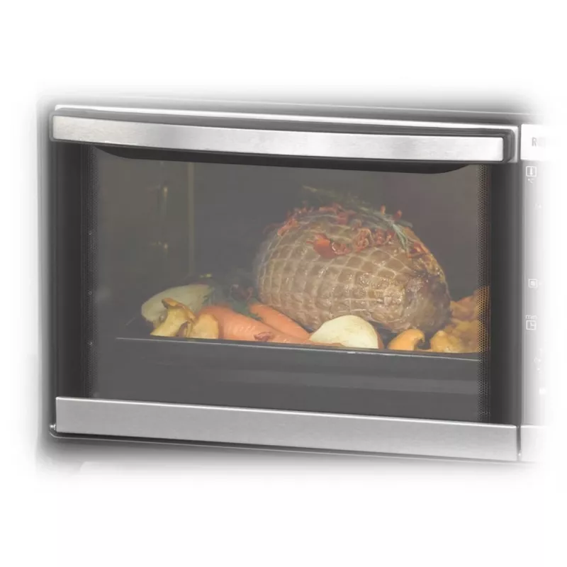 Elektrinė orkaitė Rommelsbacher BG 1550 juoda, 30 l, 80–230 °C, 7 režimai, rotiseris, 120 min laikmatis