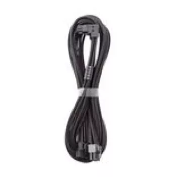 PCIe maitinimo prailginimo laidas CableMod C-Series Pro Variant A 90° 16-pin į 2×8-pin juodas