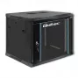 Tinklo stovas QOLTEC 9U modelis 54466 — atviras rėmas 9U serverio/įrangos montavimo spinta