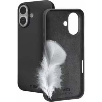 Dangtelis SBS TEINSTIP1763K, skirtas Apple iPhone 17, juodas, monochromatinis