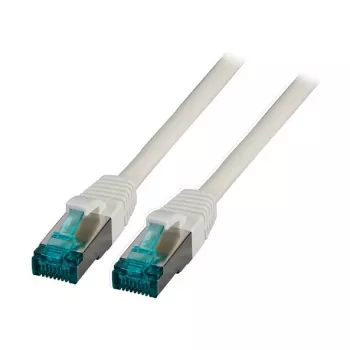 EFB-Elektronik RJ45 jungiamasis kabelis Cat.6A S/FTP LSZH pilkas 30m