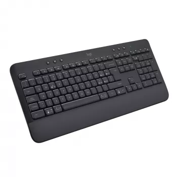Logitech Signature – belaidė klaviatūra – Bluetooth 5.1 – QWERTY itališkas išdėstymas – grafito spalva (920-010915)