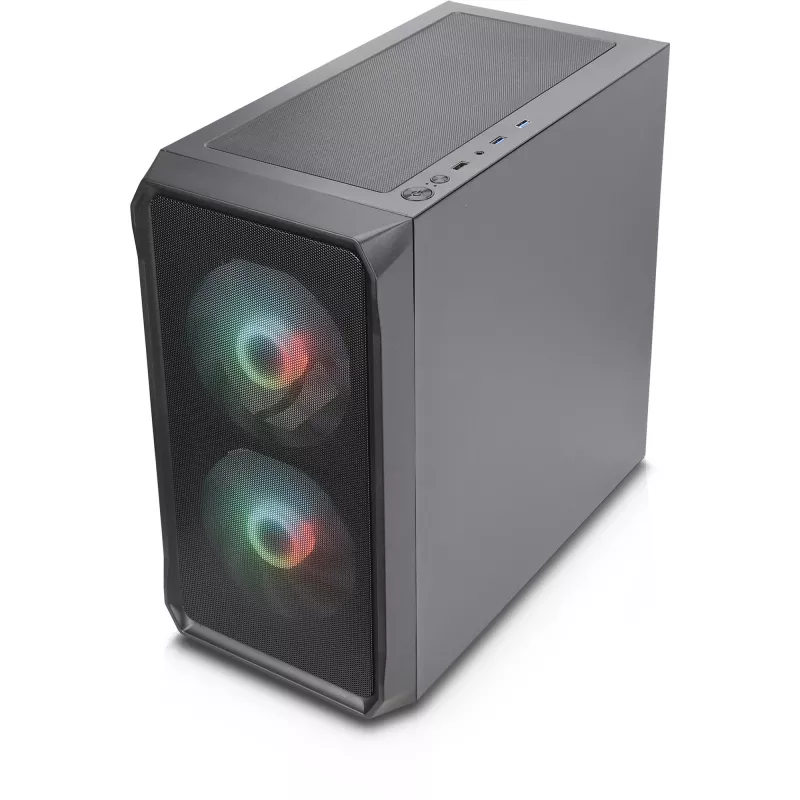 Stalinio kompiuterio korpusas Silentware Air 10 (AIR10) – vidutinis bokštas ATX/mATX sistemoms