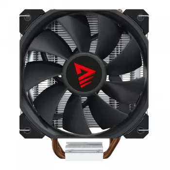 Aušintuvas SAVIO SAVGCOFROSTX2 120 mm juodas, 2 šilumos vamzdeliai, 800–1800 RPM, 4 kontaktų