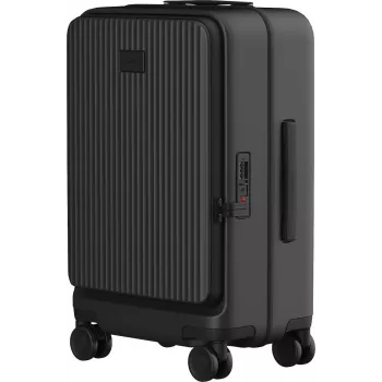 Rankinis lagaminas Xiaomi Front Pocket kietas korpusas 38 L, polikarbonatas, 364×364 mm, 3,5 kg, juodas
