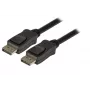 EFB-Elektronik DisplayPort 1.2 jungiamasis kabelis, 4K60Hz, kištukas-kištukas, 1 m, juodas (K5560SW.1)