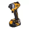 Belaidžių elektrinių įrankių rinkinys DeWalt DCK2062M2T — 18V, gręžtuvas DCD709 + smūginis suktuvas DCF809 1/4 colio, 2×4,0Ah akumuliatoriai, dėklas TSTAK II