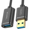 UNITEK Y-C457GBK USB 3.2 Gen 1 (3.1 Gen 1) laidas 1 m USB A juodas