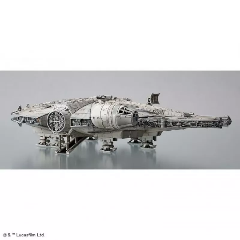 REVELL Millennium Falcon modelio rinkinys 1:144 masteliu — plastikinis surinkimo erdvėlaivis