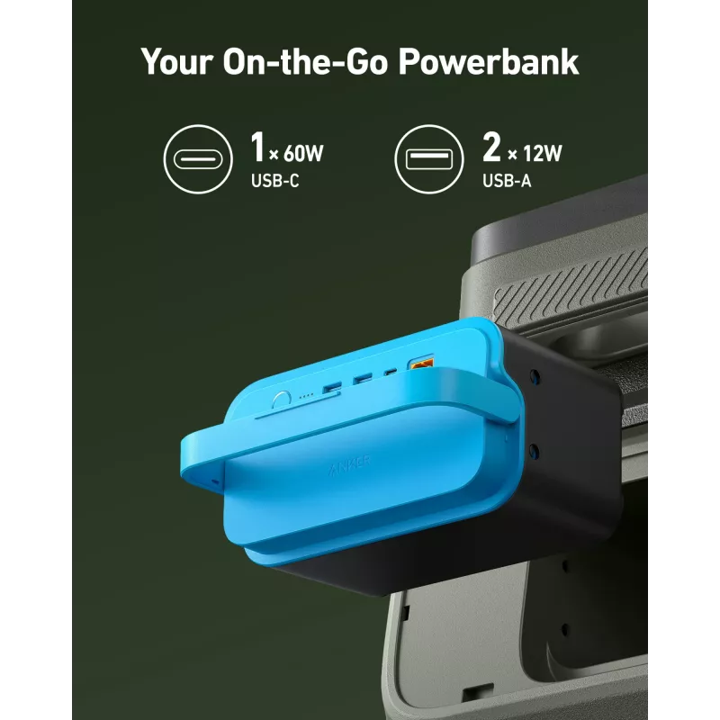 Anker A17B5011 baterija aušinimo dėžės priedams, juoda/mėlyna, 1 vnt.