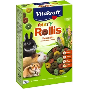 Vitakraft 25247 500 g skanėstas jūrų kiaulytėms, žiurkėnams ir triušiams su grūdų skoniu