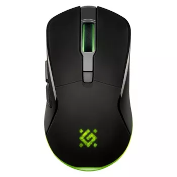 Belaidė žaidimų pelė DEFENDER Demon GM-534 RF, ambidekstrinė, 3200 DPI, 5 mygtukai, 2.4 GHz USB-A nano imtuvas