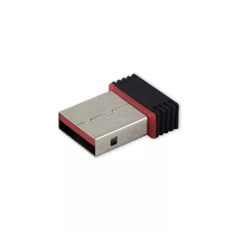 Belaidis USB tinklo adapteris SAVIO CL-43 Wi‑Fi 4 (802.11n) 150 Mbit/s, Realtek RTL8188CU, juodas