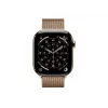 Apple Watch Series 11 GPS + Cellular 46mm Auksinis Titanio Korpusas su Auksine Milano Kilpa Juosta - S/M (MFD74ZR/A)