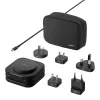Belkin BoostCharge Pro sulankstoma belaidžio įkrovimo stotelė telefonui, laikrodžiui, ausinėms, juoda, USB, greitasis įkrovimas