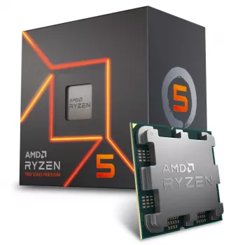 Procesorius AMD Ryzen 5 7600 3.8 GHz 6 branduoliai 32 MB L2 ir L3 lizdas AM5