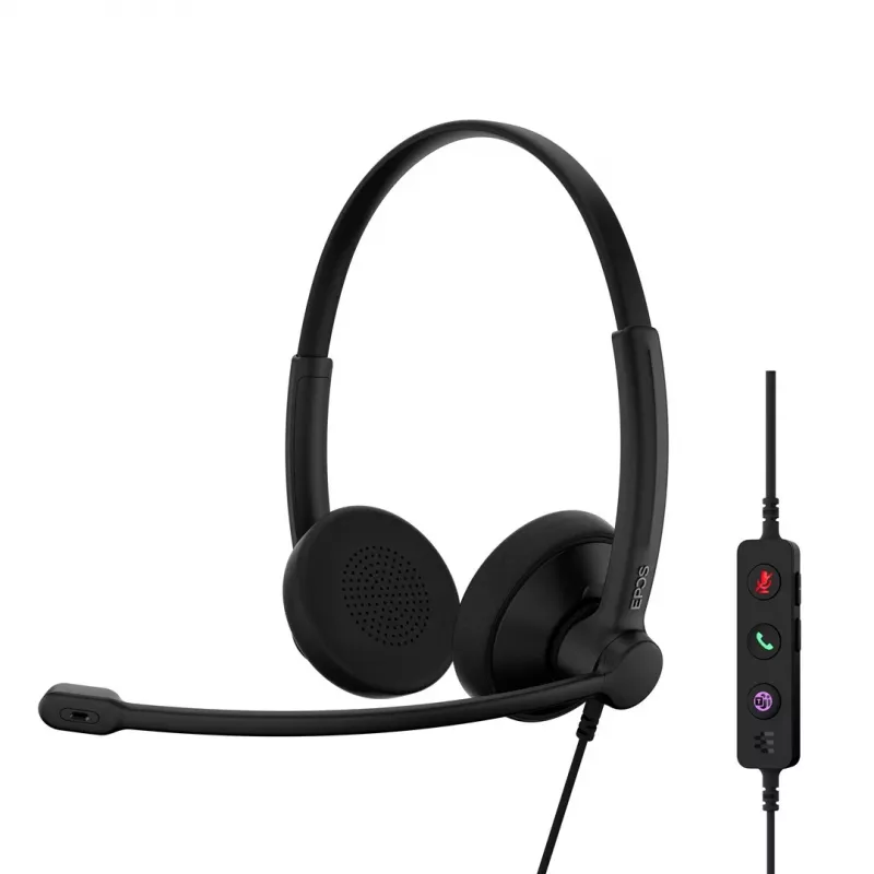 Ausinės EPOS IMPACT 100 MS stereo USB-C + A