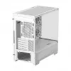 Korpusas DeepCool CG380 3F WH — Baltas, Midi Tower, 235×437×451 mm, ITX/mATX, 3x 120 mm ventiliatoriai
