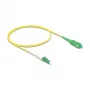 DeLOCK 83235 InfiniBand šviesolaidinis kabelis 1 m LC SC OS2 geltonas