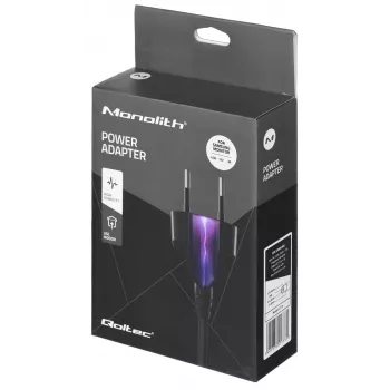 Qoltec 51773 kintamosios srovės maitinimo adapteris Samsung monitoriams, 42 W, 14 V 3 A, 6,5x4,4 mm kištukas, įėjimas 220–240 V 50/60 Hz