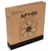 Ventiliatorius SILVERSTONE SST-AP140I 140 mm, juodas, triukšmas 30,1 dB