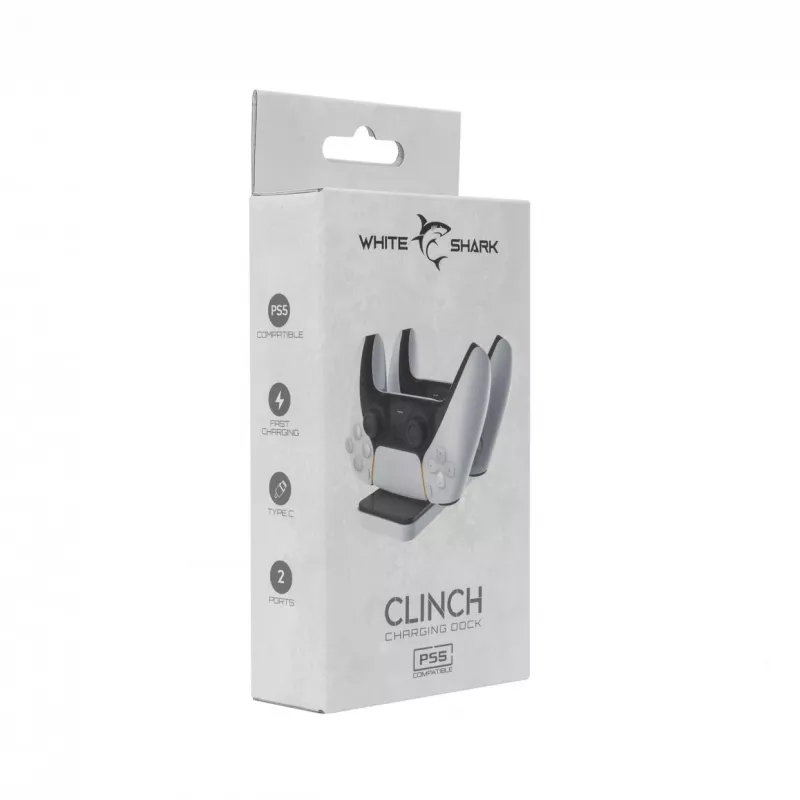 White Shark PS5-504 Clinch įkrovimo stotelė