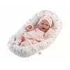 Lėlė kūdikis Llorens Mimi Baby 42 cm – realistiškas veidas, juokiasi, minkštas kūnas