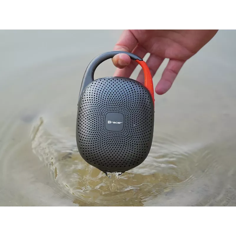Nešiojamas Bluetooth TWS garsiakalbis No name Splash PRO – Pilka (Iron Gray)