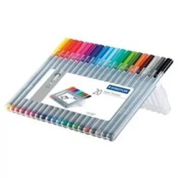 Finelineris Staedtler triplus 334 Multi 20 vnt.