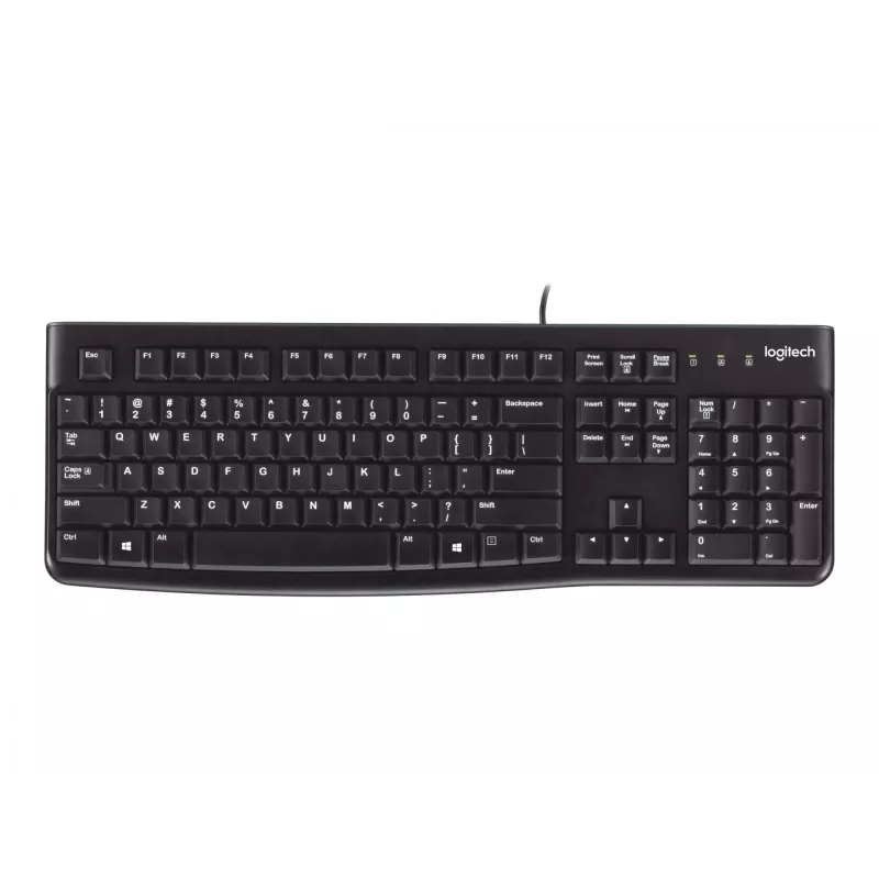 Klaviatūra K120 verslui, juoda, hebrajiška, EMEA-914