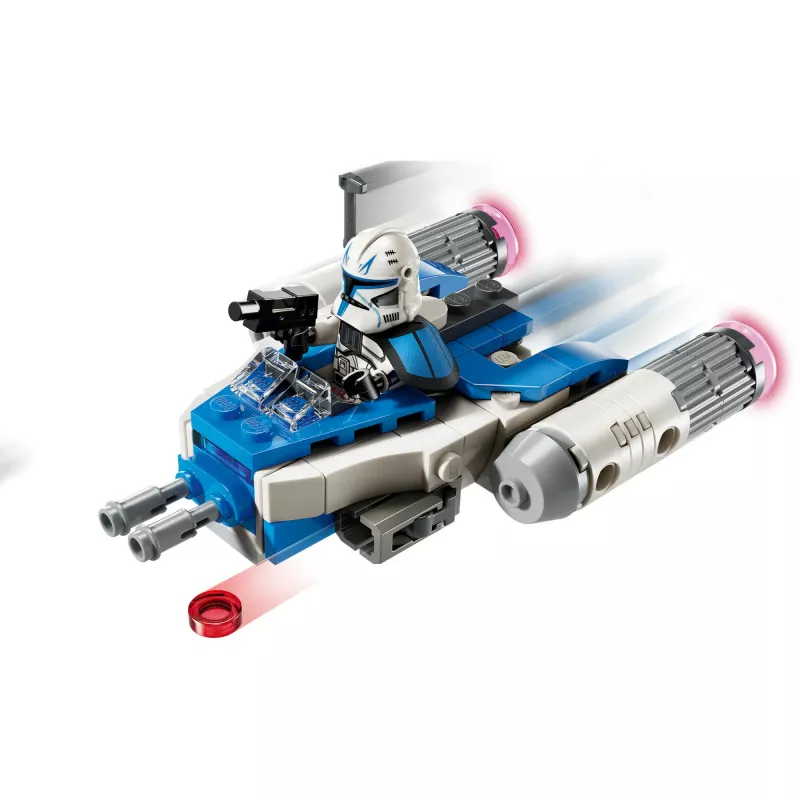 LEGO Star Wars „Kapitonas Reksas“ Y-Wing mikro naikintuvas – žaislinis laivas su minifigūrėle, 6+ metų berniukams