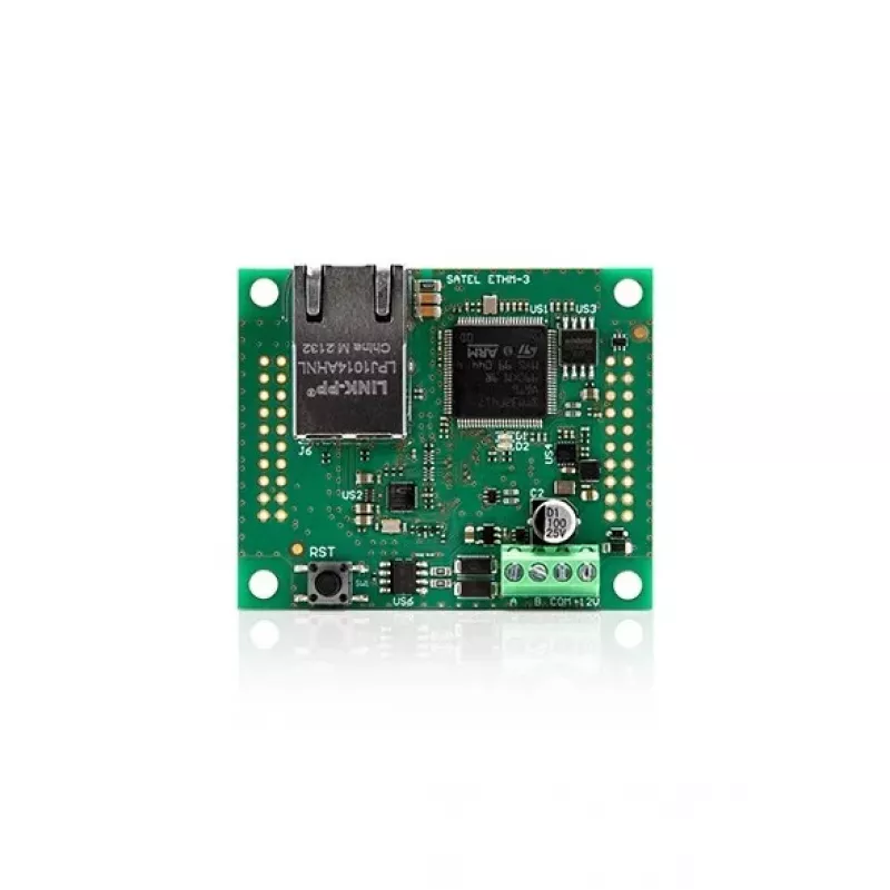 SATEL ACSP-ETH Ethernet ryšio modulis adresuojamiems valdymo skydams, modelis 38924