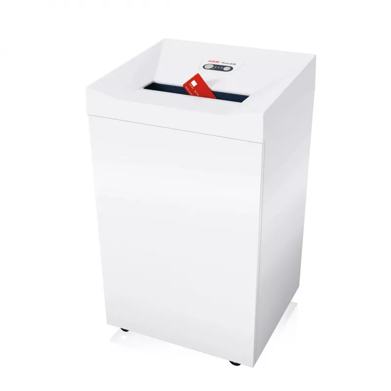 Popieriaus smulkintuvas HSM Pure 630, dalelių pjovimas, 31 cm, 700 W, baltas