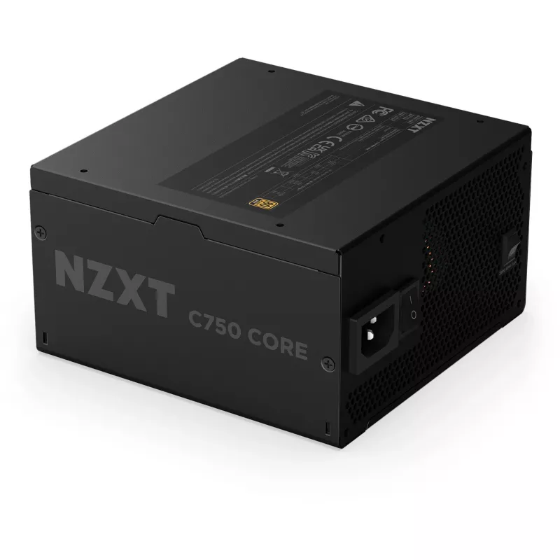 NZXT C750 Gold Core 750W ATX maitinimo blokas, juodas