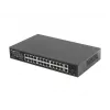 Nevaldomas PoE+ komutatorius Lanberg RSGE-24P-2GE-2S-250, 24 prievadai, montavimas į stovą
