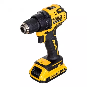 Belaidis gręžtuvas-suktuvas DeWalt DCD708D2T, 18 V, geltonas/juodas, 2x Li-Ion akumuliatorius 2,0 Ah, TSTAK dėžutėje