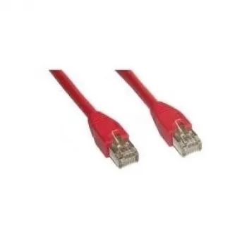 Wentronic Goobay CAT 5e Patch Laidas, SF/UTP, Raudonas, 2 m – CCA vario mišinys (68033)